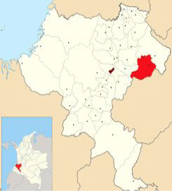 Resultado de imagen para mapa resguardo santa rosa municipio de inza cauca segun agustin codazzis